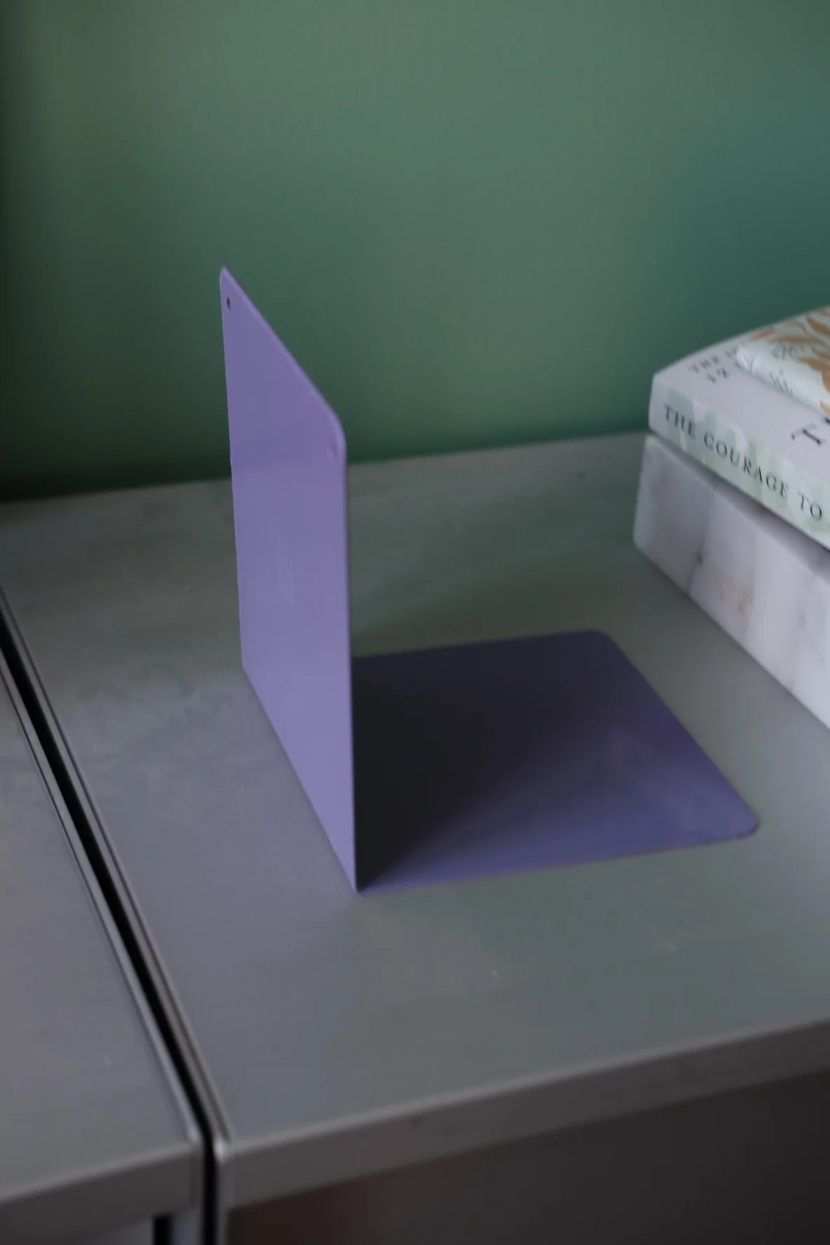 Bogstøtte • Hylde • Violet • Sendes ikke - Image 2