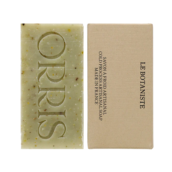 Håndsæbe • Le Botaniste • 115 g Bar • Peppermynte & Patchouli