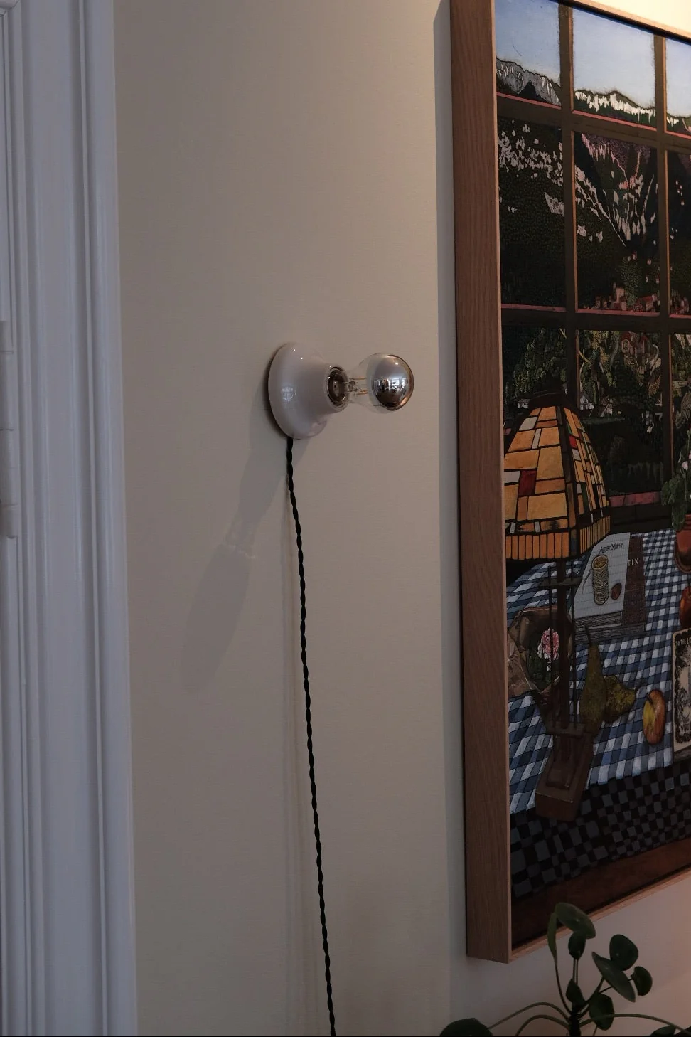 Porcelænslampe • Hvid • 001 - Image 2