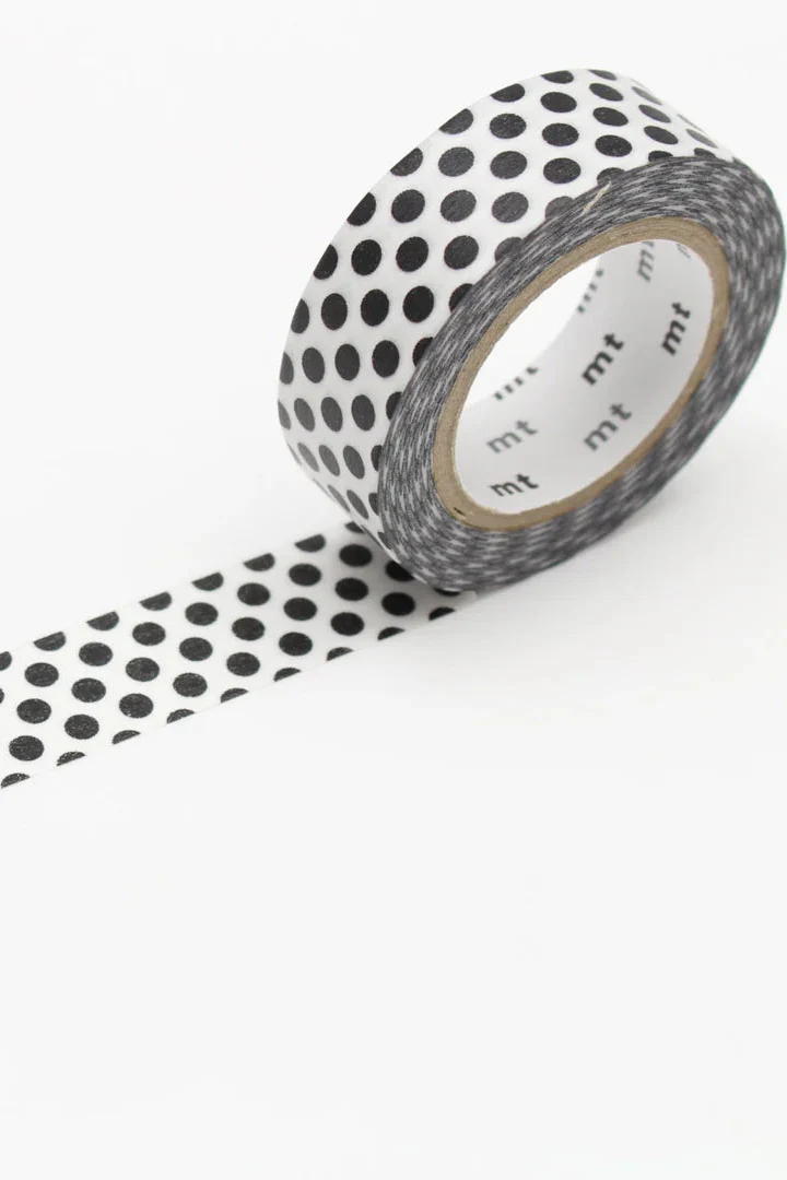 mt Masking Tape • Sort Prik