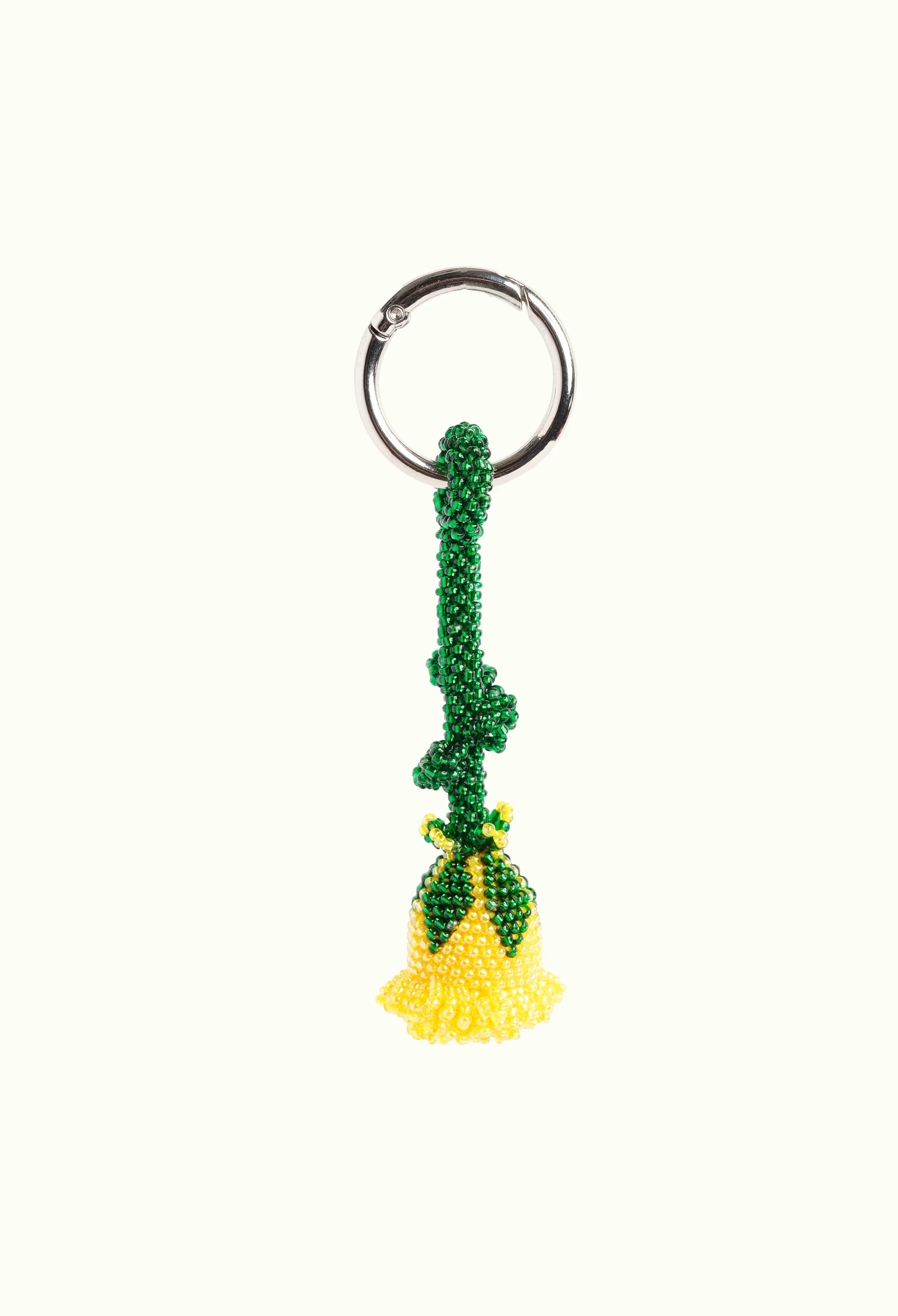 Nøglering • Perler • Blomst • Assorteret - Image 4