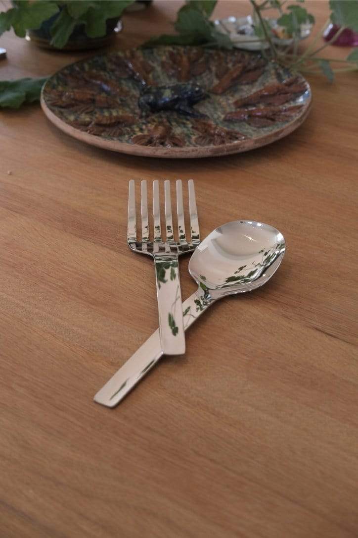 Salatbestik • Tibidabo • Ske  • Rustfrit stål - Image 4