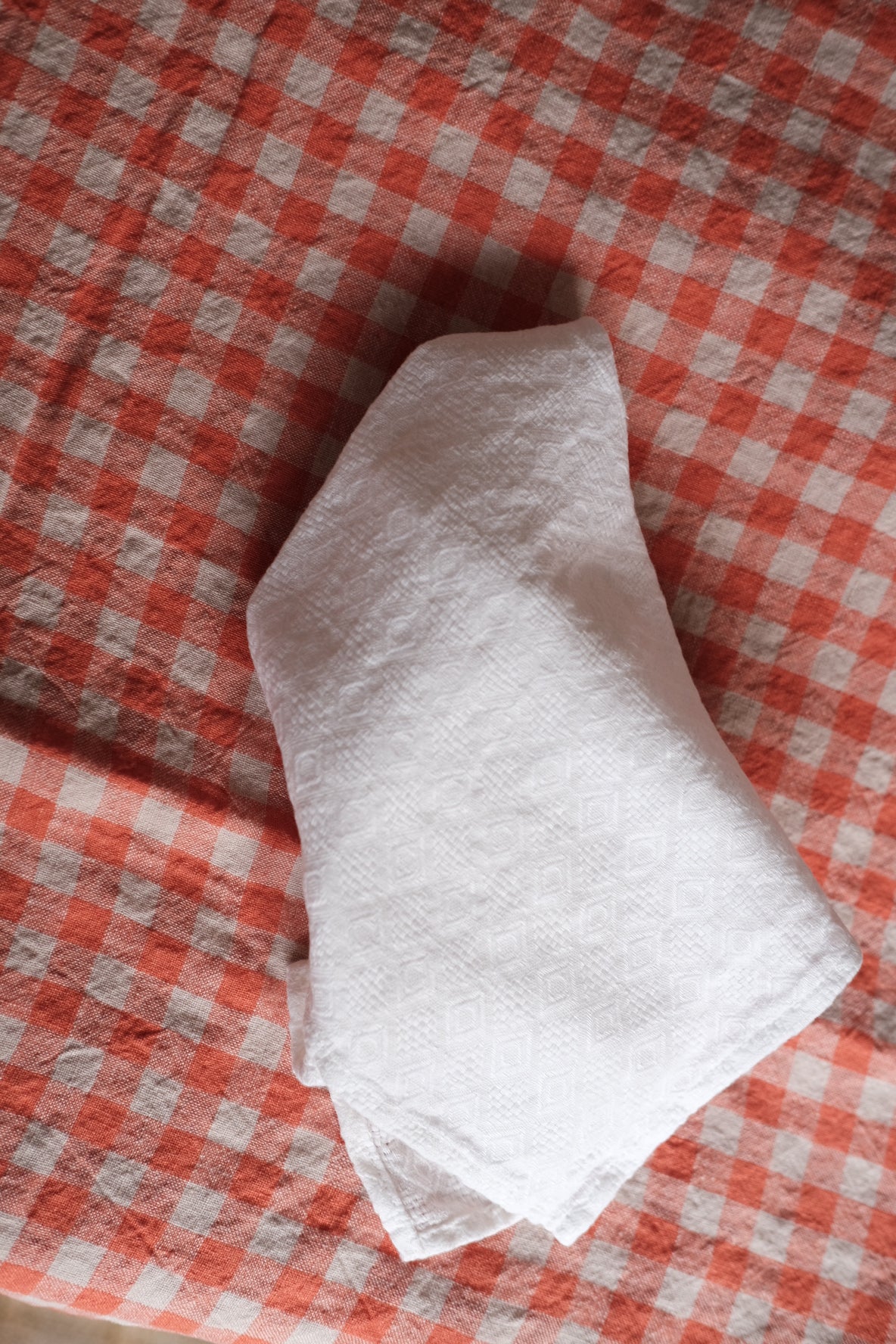 Hørserviet • Hvid Broderi • Cérémonie • Linge Particulier - Image 2