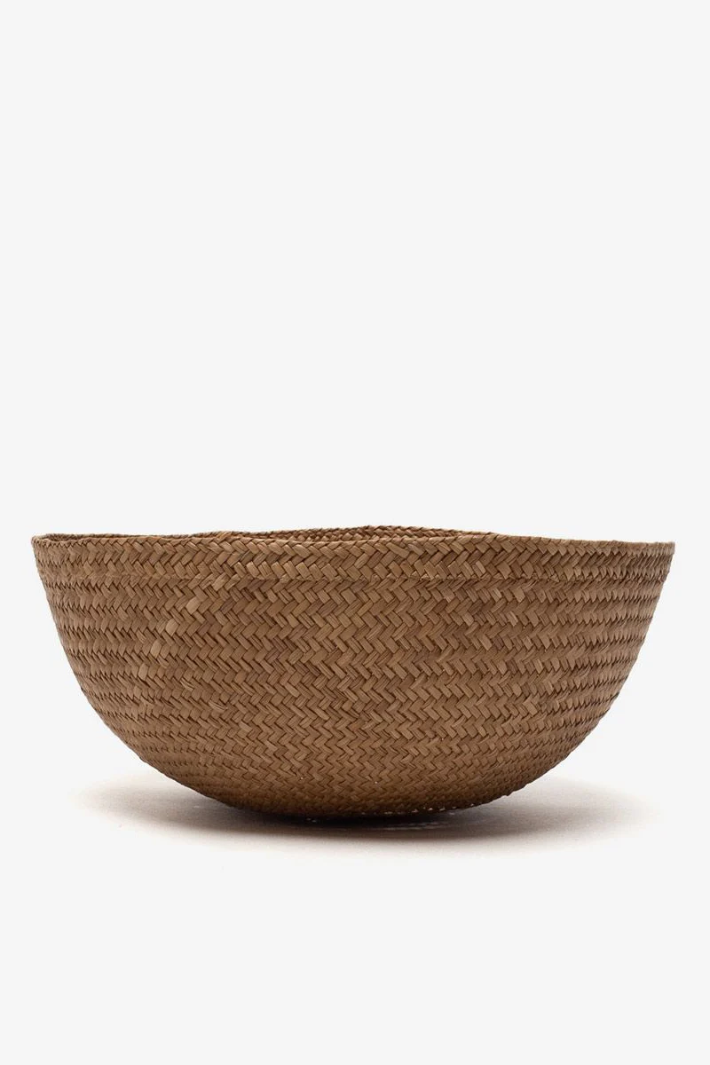 Skål • Palmeblade • Iraca • Brun • Assorteret - Image 4