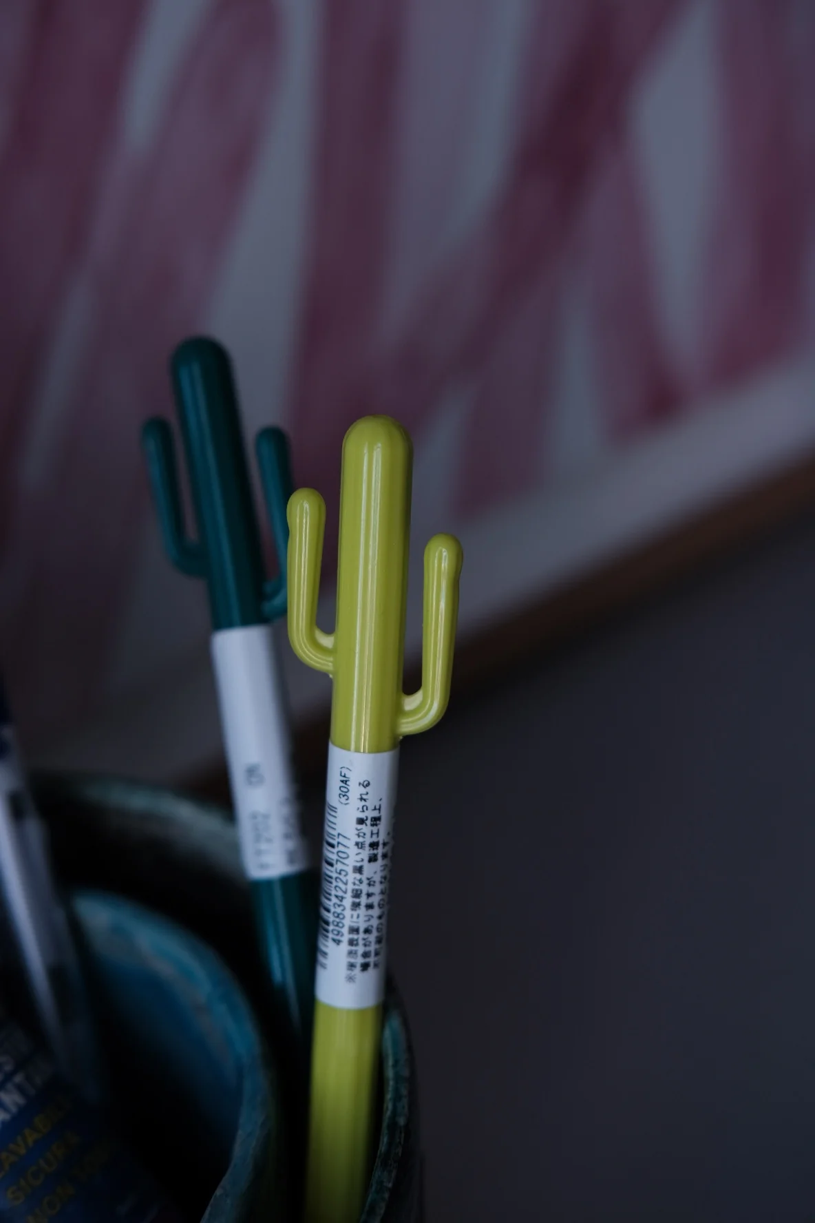 Tusch Pen • Kaktus • Gul
