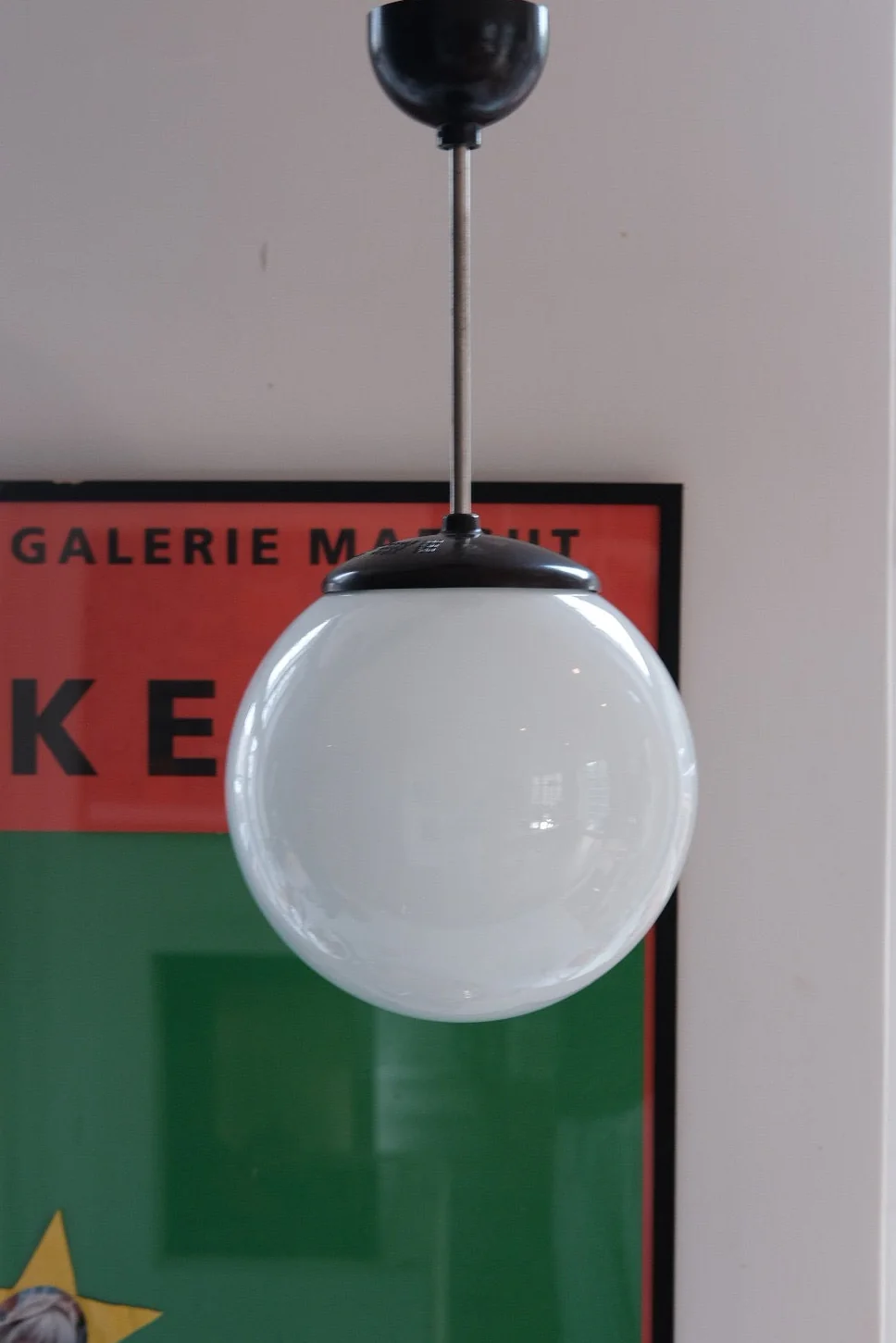 Vintage • Lampe • Pendel • Bakelit • Ø25